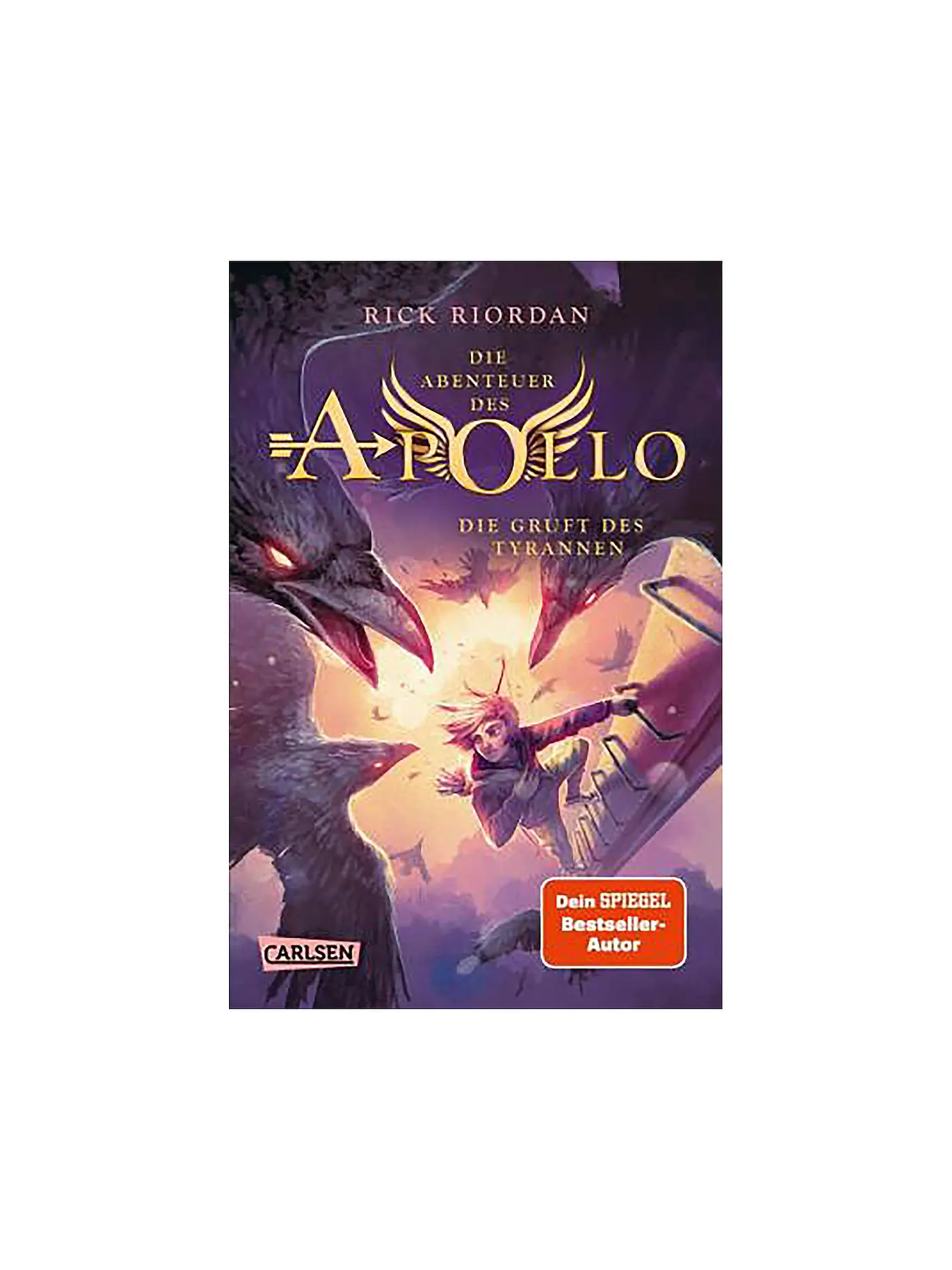 CARLSEN VERLAG | Buch - Die Abenteuer des Apollo 4: Die Gruft des Tyrannen | 
